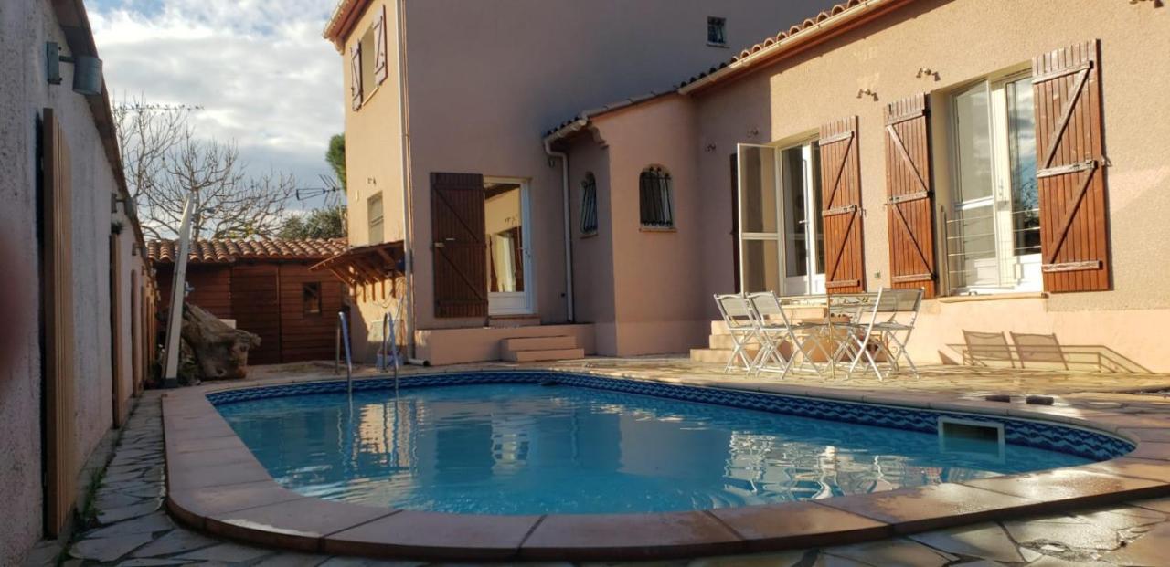 Villa Avec Piscine A St Marie La Mer Sainte-Marie-la-Mer Exteriér fotografie